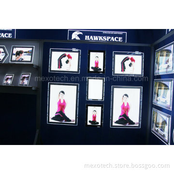 Acrylic Photo Frame LED Poster Board for Advertising